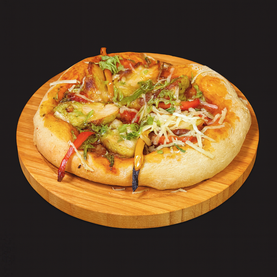 Mexican Chicken In Flat Bread