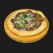 Creamy Mushroom Flat Bread
