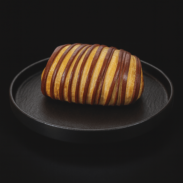 Pain au chocolat freshly baked at BAEKRI