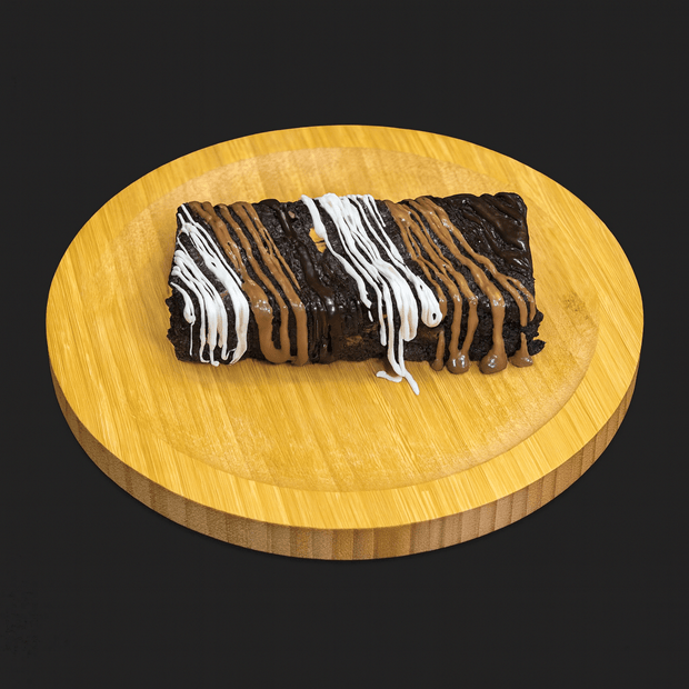 BAEKRI Three Musketeers Brownie with chocolate layers